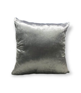 Funda Para Cojines Velvet Satin Plata Gris 45x45cm