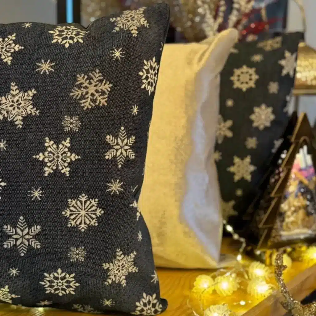 Fundas cojines navidad lujo dikasa